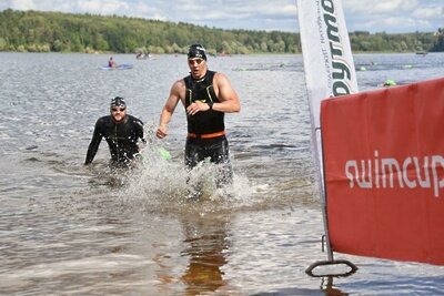    Финальный заплыв Swimcup в Рузе © Пресс-служба Министерства физической культуры и спорта Московской области