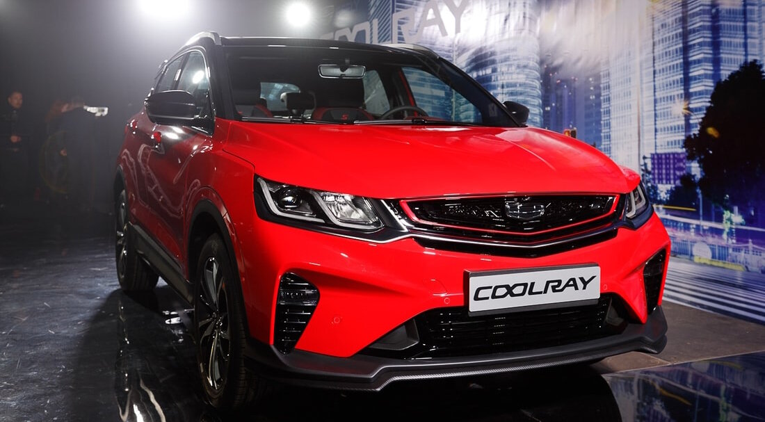 Купить джили колрейн. Geely Coolray. Geely Coolray красный. Geely Coolray 2022 красный. Джили Кулрейл 2022.