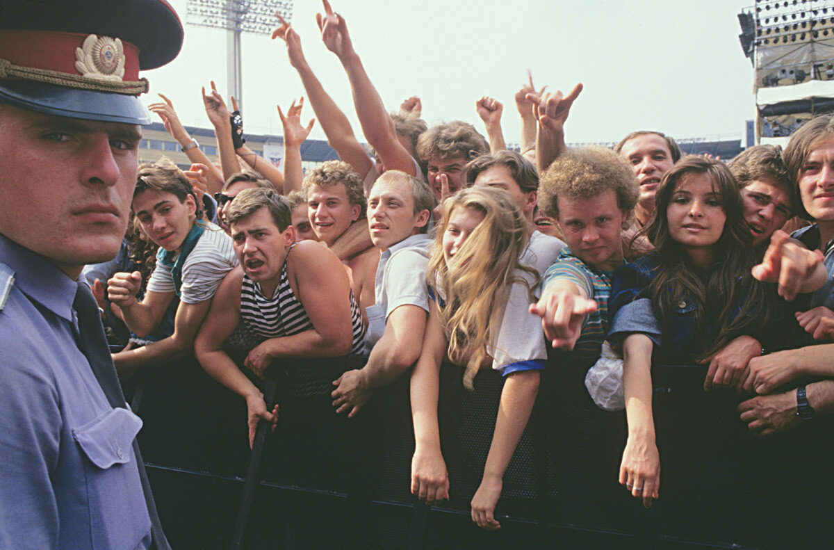 Moscow Music Peace Festival. 1989 год .