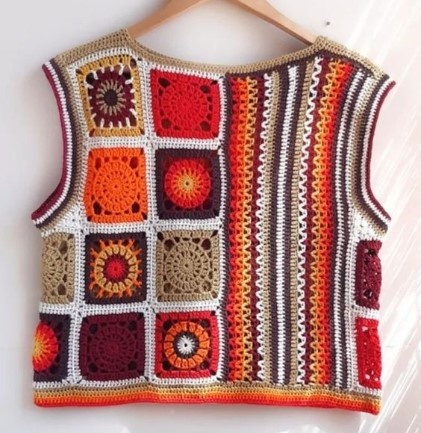 Топ-10 несложных схем для эффектных летних моделей - вечно гламурный бабушкин квадрат!