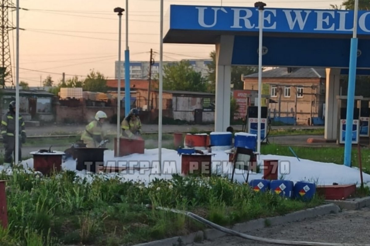    В Томске 4 человека пострадали во время хлопка на заправке