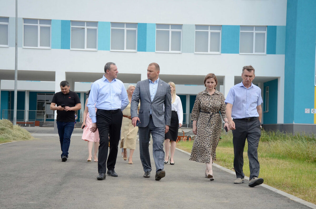  📷    Новая школа в поселке Южном Оренбурга примет учеников 1 сентября Кристина Просвиркина