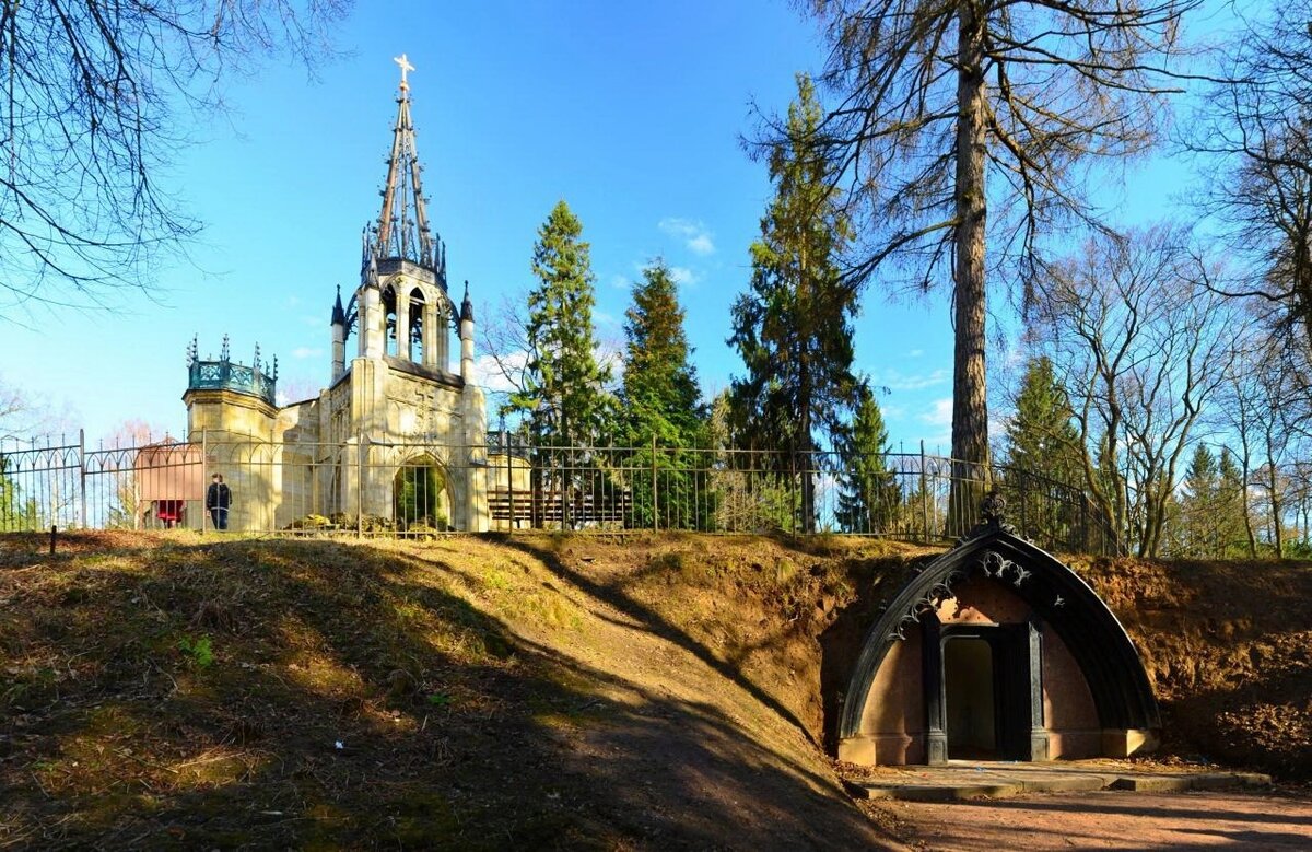 шуваловский парк осенью