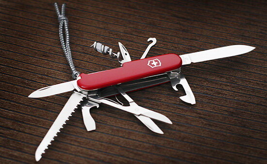 Швейцарский нож Victorinox. Фото: my-swiss.ru