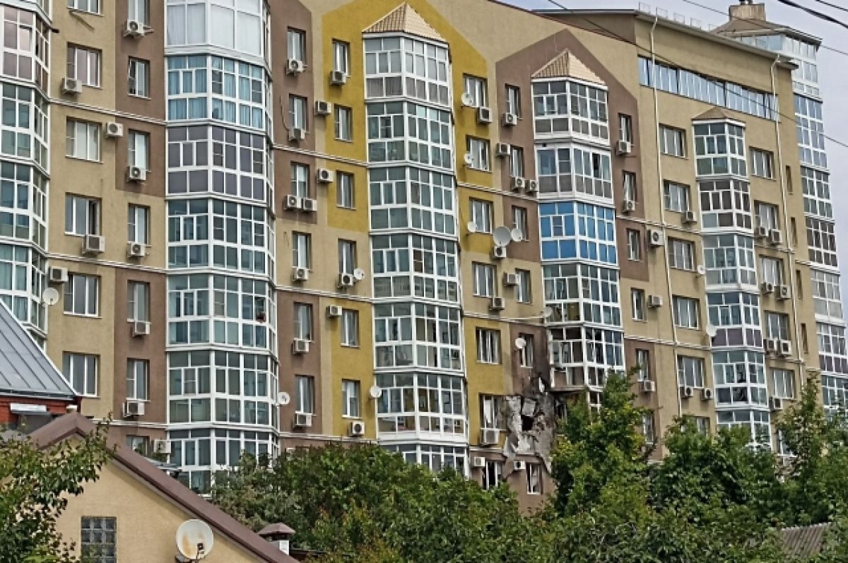    Воронежскую многоэтажку, пострадавшую при падении БПЛА, не будут расселять