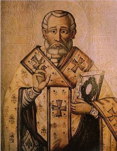 Образ святителя Николая 17в.