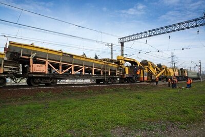    Капремонт пути на участке Овражки – Гжель © Пресс-служба Министерства транспорта и дорожной инфраструктуры Московской области