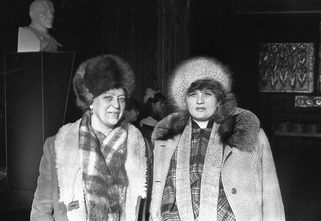 На избирательном участке. Усть-Кут. Конец 1980-х