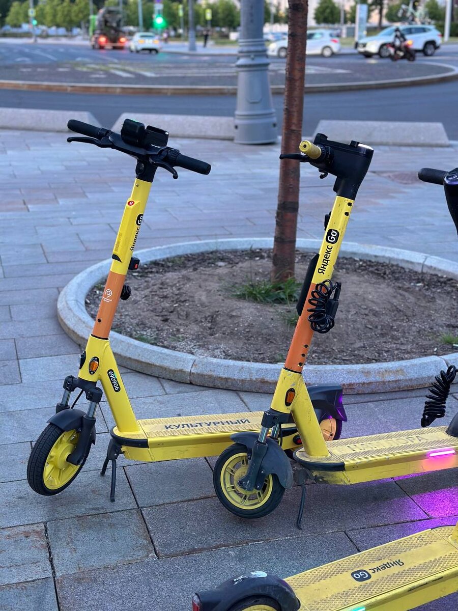 Вот как они выглядят на парковках