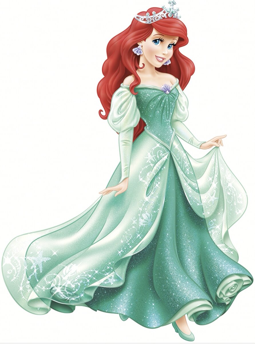 Мне нравится этот образ Ариэль. Он более богатый. 