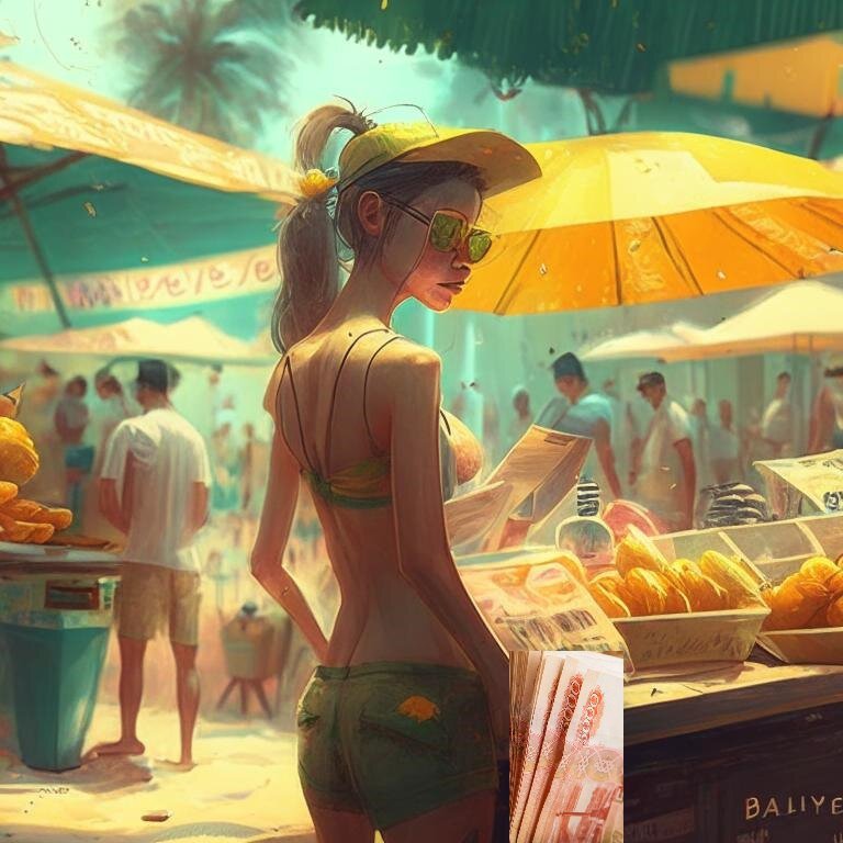 Лето, отпуск,  наличка...