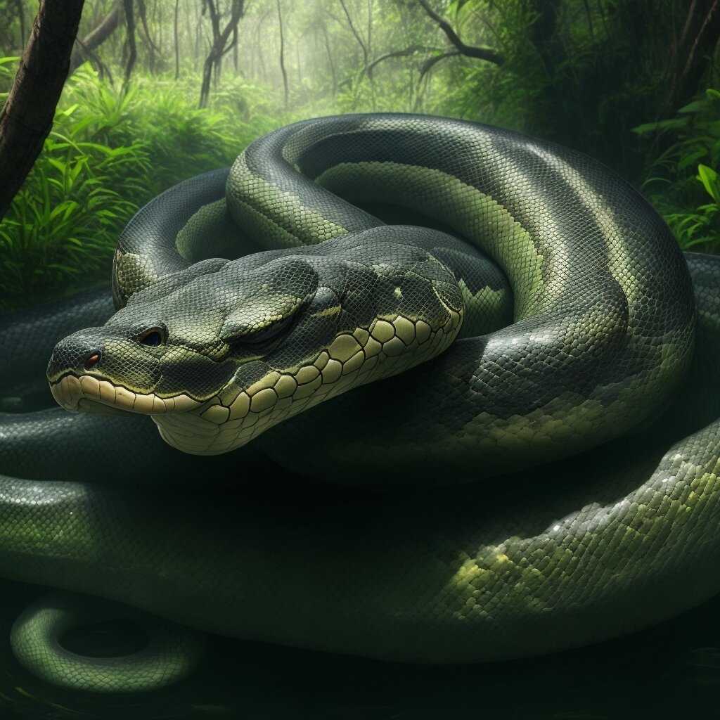 Гигантская зеленая Анаконда. Анаконда змея. Огромные змеи. Длинная змея. Сам большие змеи