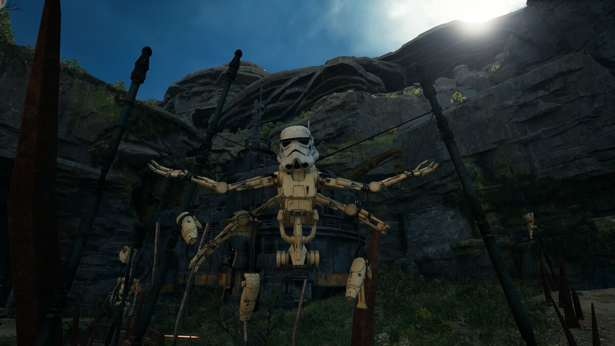 Очень символичный скриншот. За личиной дроидов не скрыть имперский таймлайн!