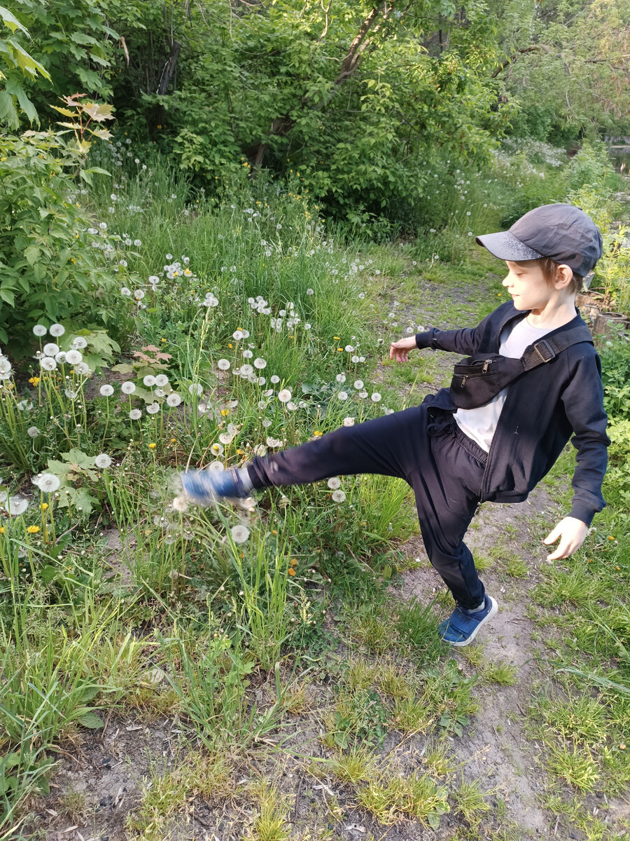 Одуваны ногой)