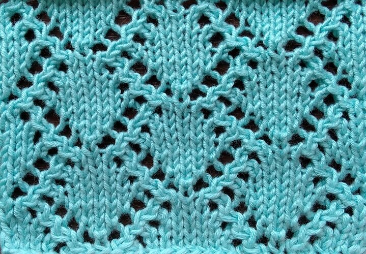 Лицевая сторона узора