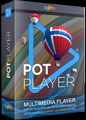 Daum PotPlayer - мультимедийный плеер от авторов KMPlayer. Его отличают высокое качество воспроизведения, поддержка всех современных видео- и аудиоформатов, а также наличие встроенных видеокодеков DXVA. Potplayer обладает современным дизайном, удобен в настройке, позволяет назначать и изменять горячие клавиши, записывать воспроизводимый звук в отдельный файл, подключать DSP-плагины, показывать субтитры, включать визуализацию при проигрывании аудиофайлов. Potplayer имеет большое количество настроек, которые могут значительно улучшить качество видео. 