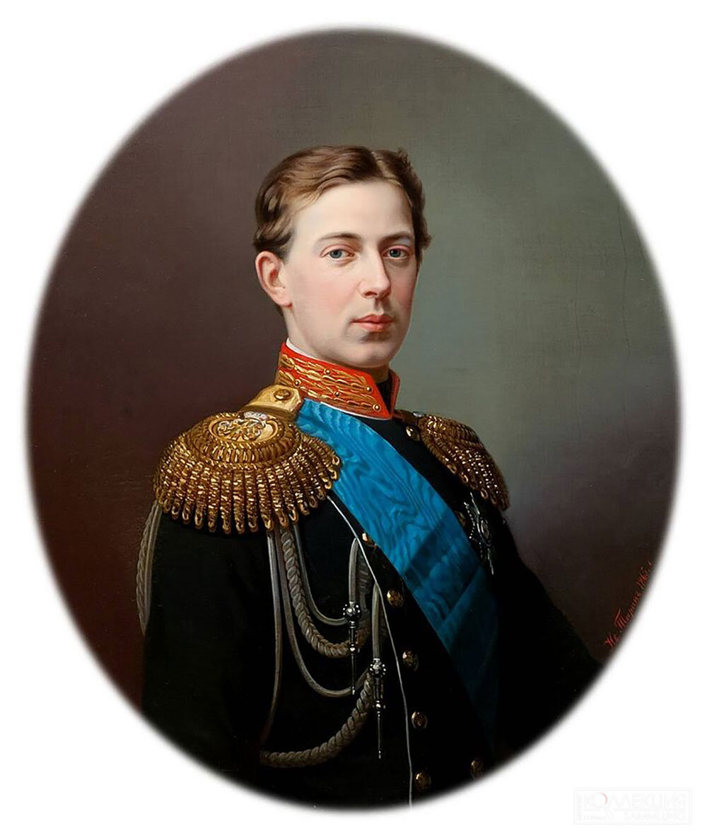 Наследник цесаревич и великий князь, старший сын императора Александра II. Атаман всех казачьих войск, генерал-майор Свиты Его Величества, канцлер Гельсингфорсского университета.