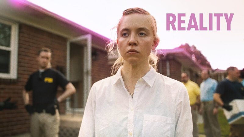 Постер картины "Реалити" 2023 года