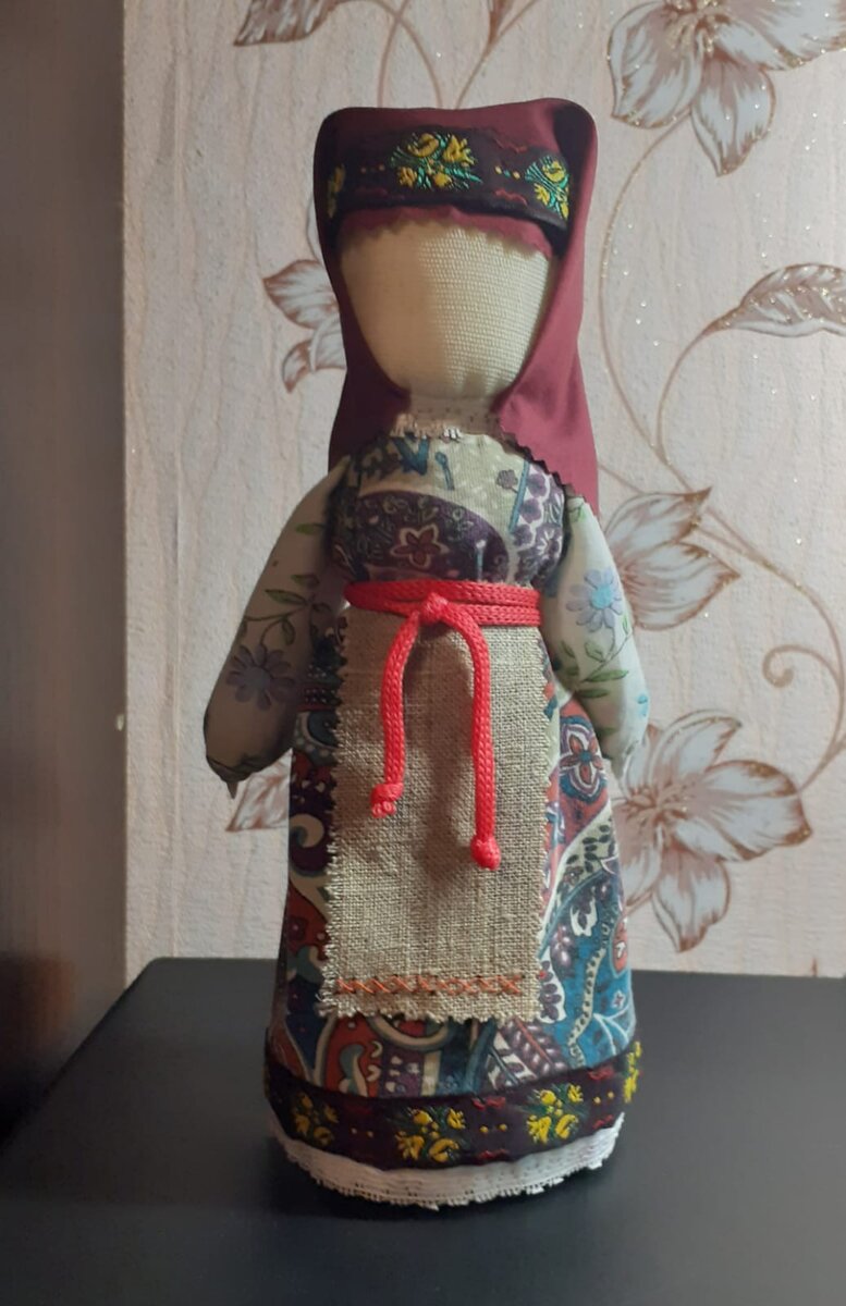 Кукла Родительское благословение после свадебного обряда.