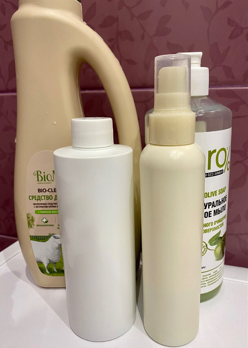 Пример тары HDPE 2, крышки и дозатор не относятся.