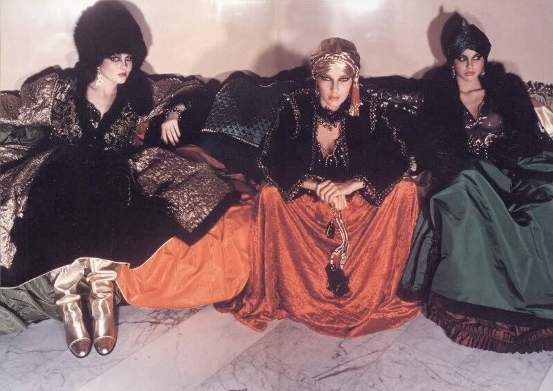 Yves Saint Laurent 1976. LESEL fashion