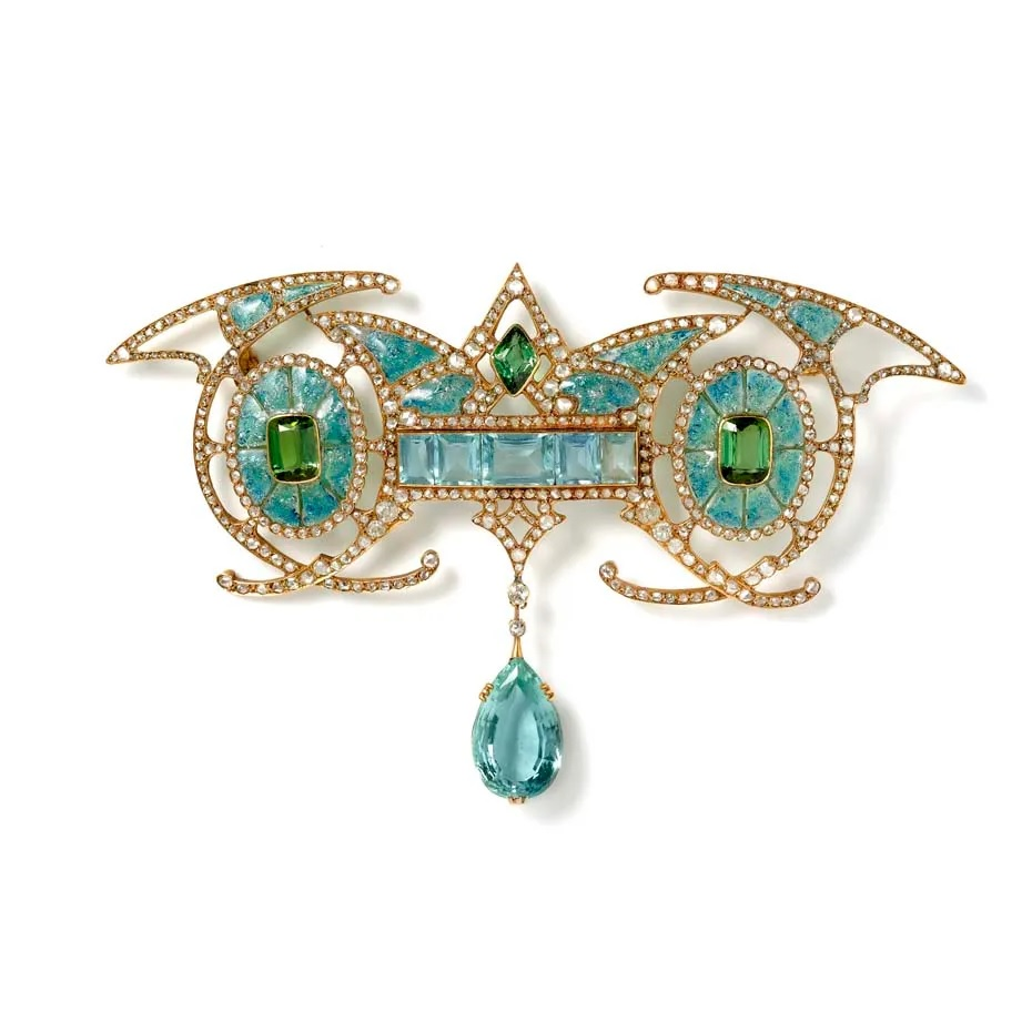 Брошь от Жоржа Фуке, 1900-е. (с) Hancocks