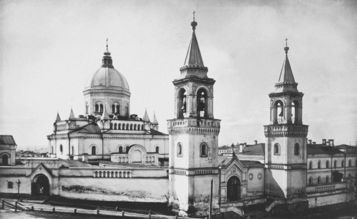 Иоанно-Предтеченский монастырь, 1882 г. Источник: Wikimedia Commons