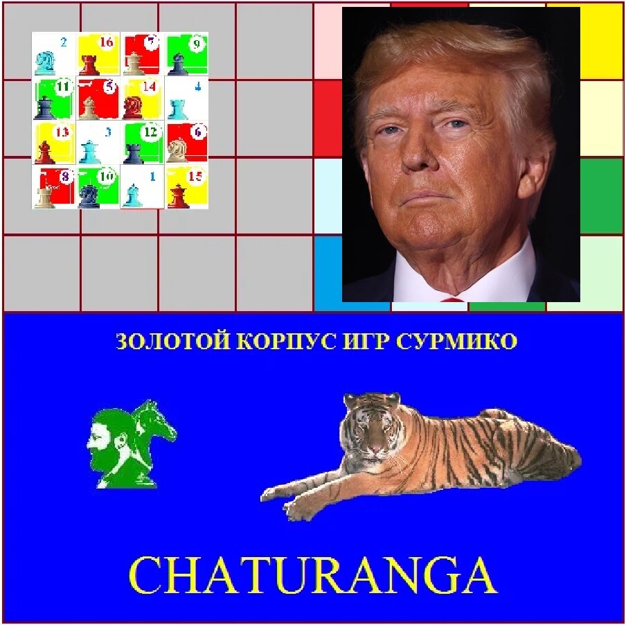 Коллаж автора. Фото Трампа из Интернета