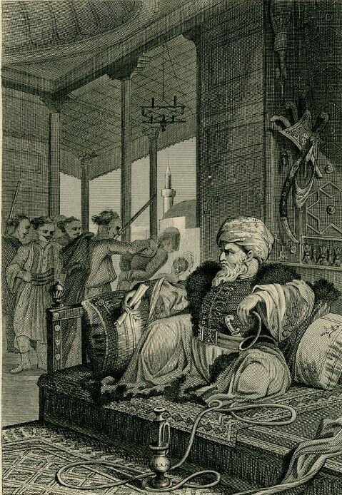 Чарльз Роберт Кокерелл "Портрет Али-паши". 