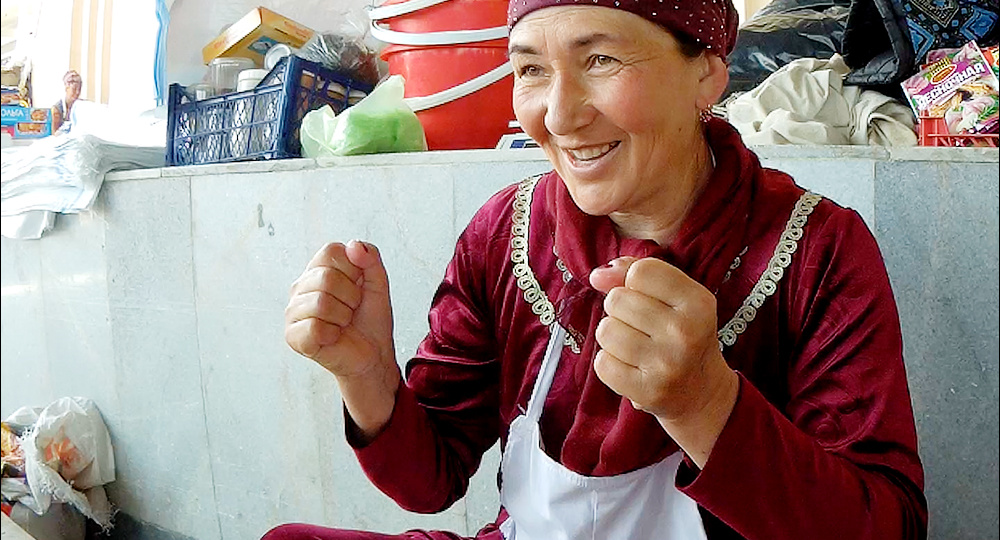 Узбекистан - Как продают сметану? Не так как в РФ