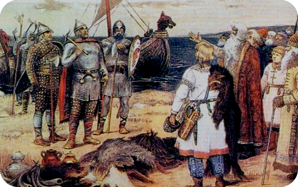 Прибытие Рюриковичей на русскую землю
