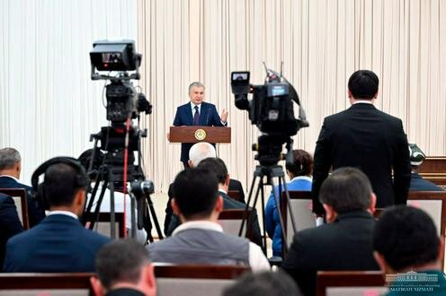 Фото пресс-службы президента Узбекистана