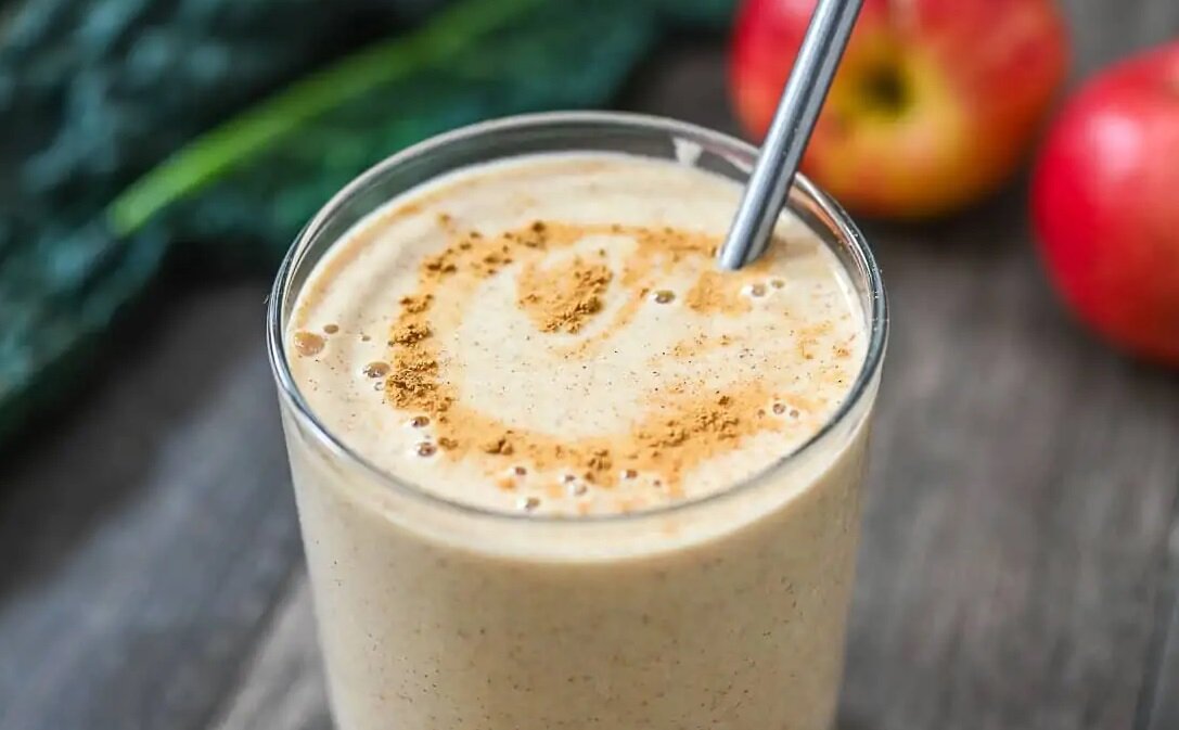 Овсяно-яблочный смузи