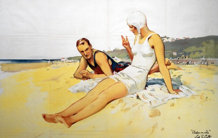 Рисунок Frank Newbould (с). Начало 1930-х гг. Источник - https://www.pinterest.ru/