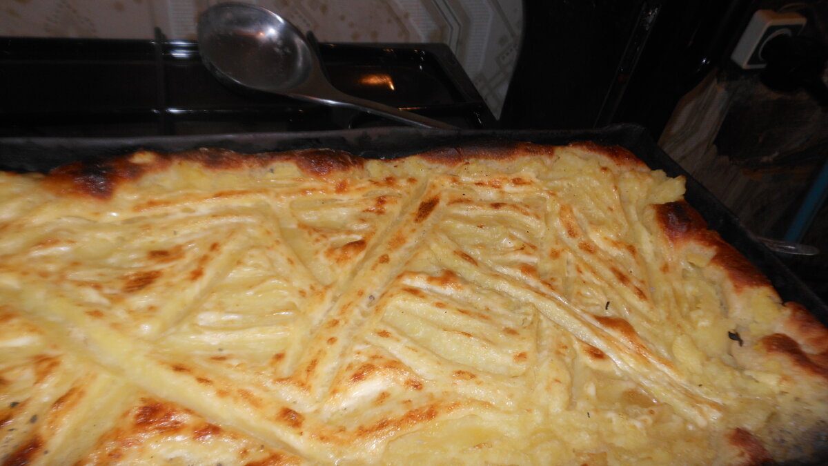 Пирог с картофелем