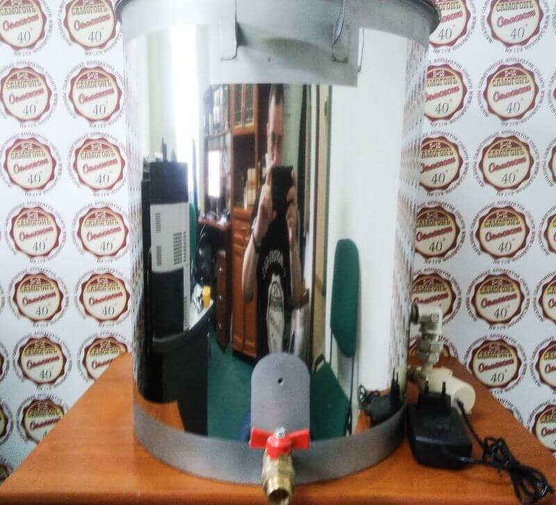 ПИВОВАРНЯ БУНКЕРНОГО ТИПА ОБЪЁМОМ 40 ЛИТРОВ Б12/BEER