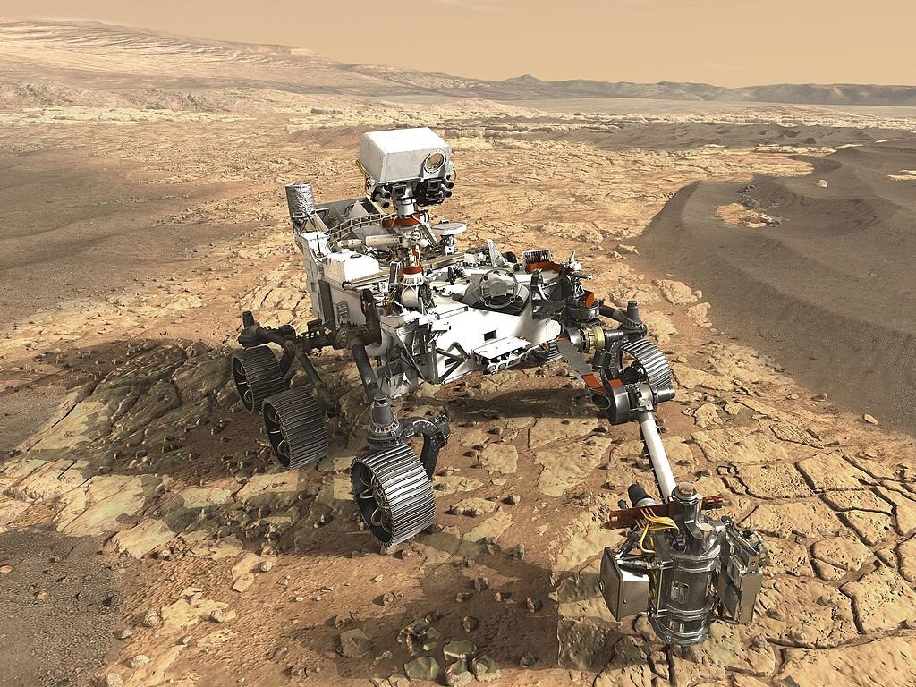 Марсоход Mars-2020 в представлении художника. Источник: nasa.gov 