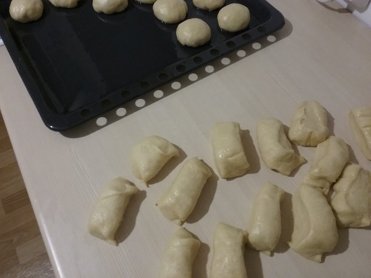 Сдобные булочки. ням ням!