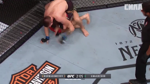 Удушение и остановка боя