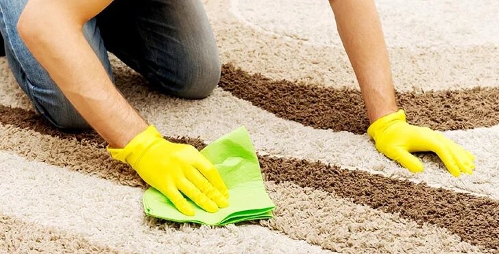 Чистим ковер