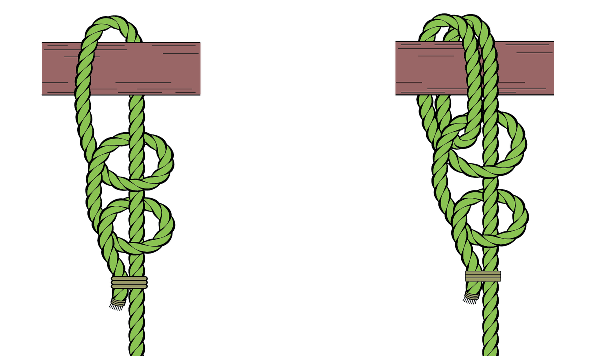 Узел штык. Узел блэкнот. Схватывающий узел Блейка. Узел Блейка схема. Узлы Hitch.