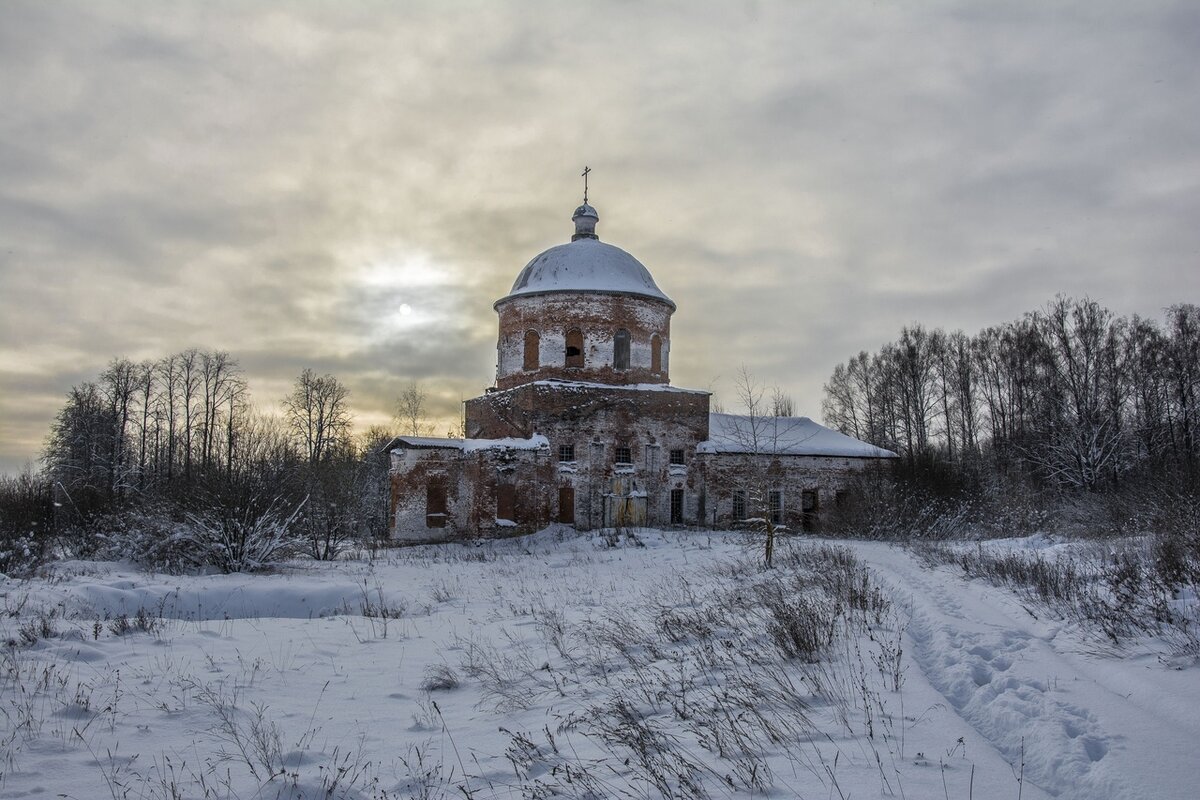 Черкасская Церковь заброшенная