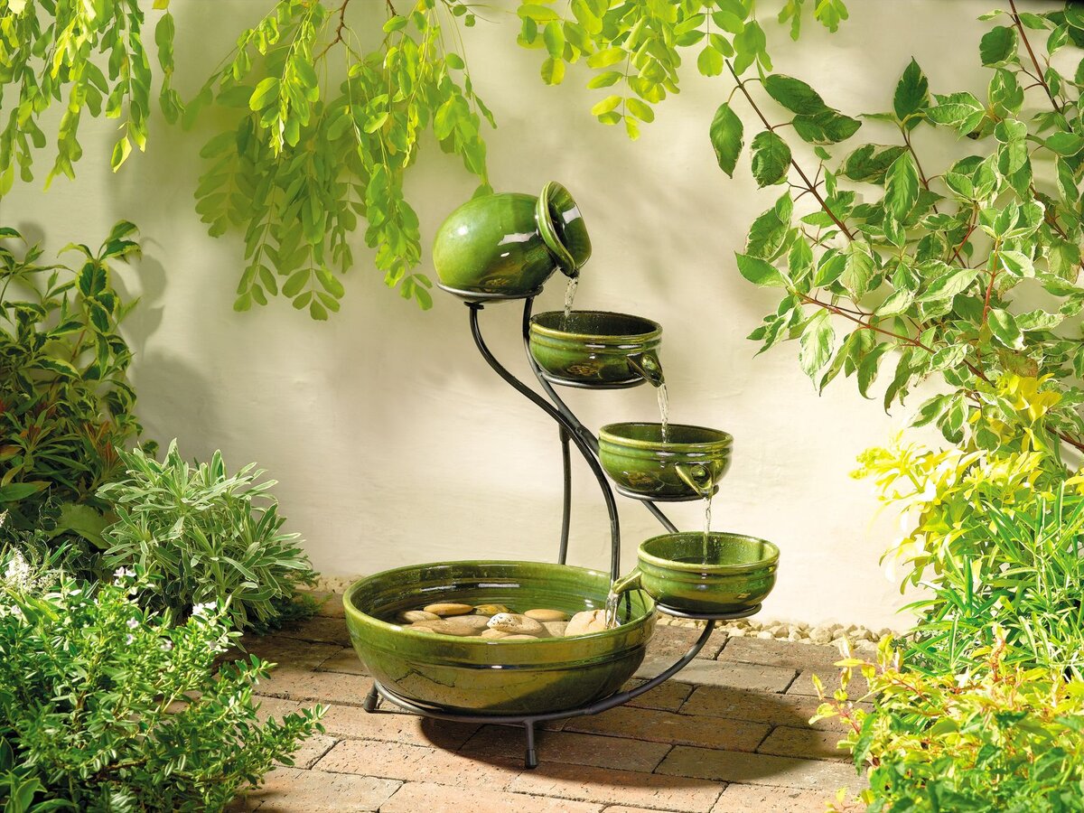 Декоративные фонтаны купить в интернет-магазине GardenDecor