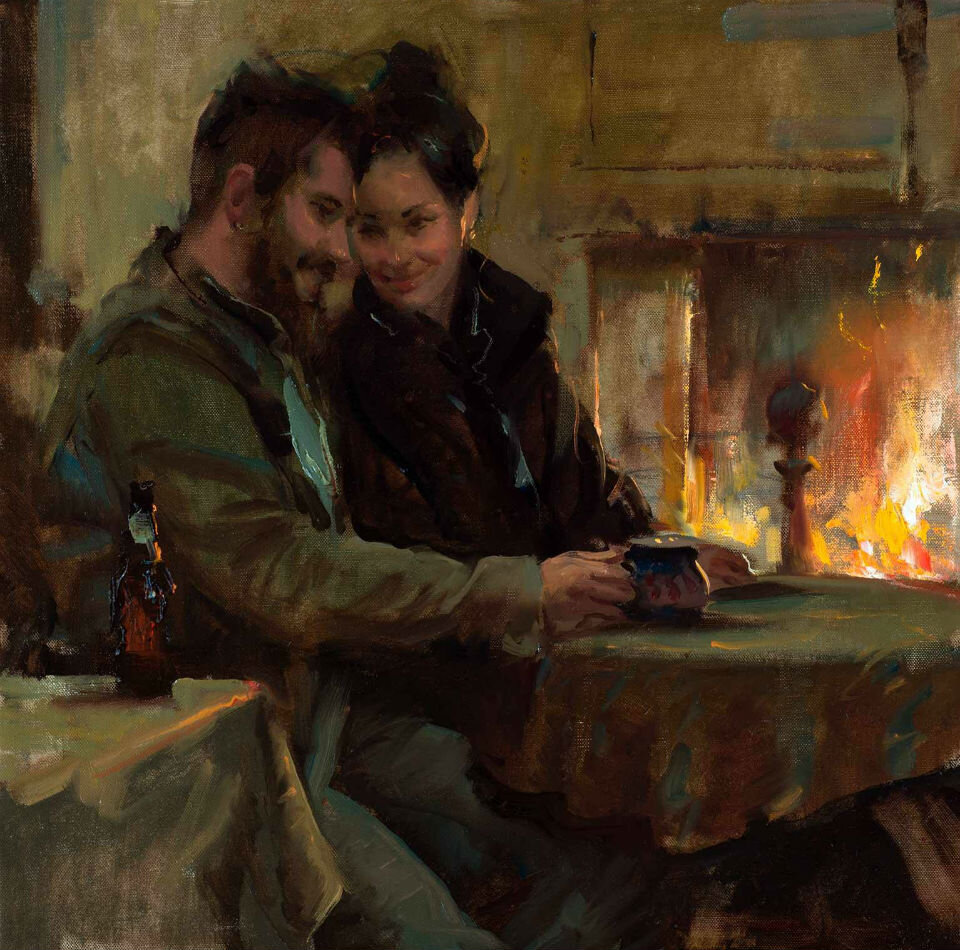 Художник картины daniel gerhartz картины