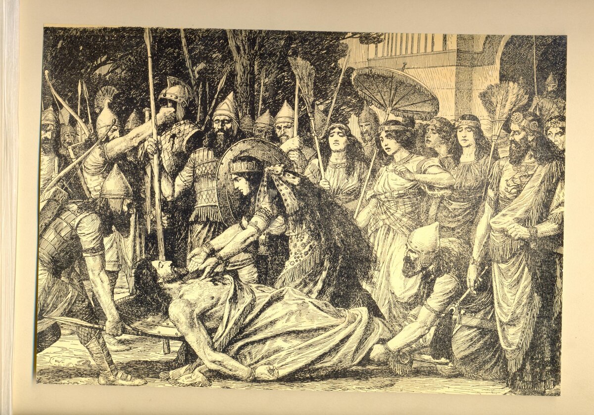 Ара прекрасный и семирамида картина