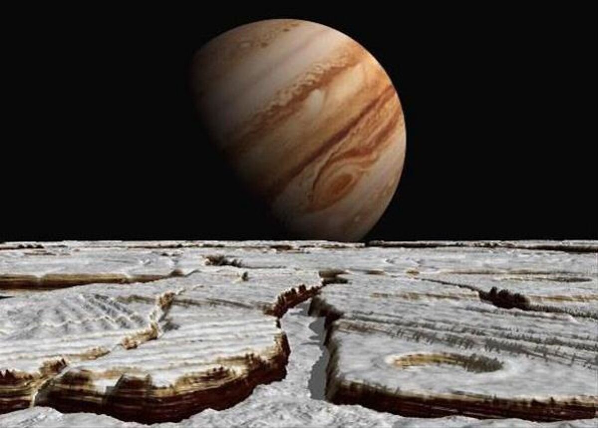 Атмосфера Европы спутника Юпитера