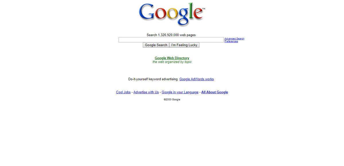 Гугл в 2000-х