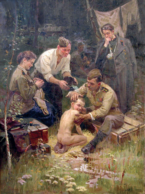 Усыновили. 1954