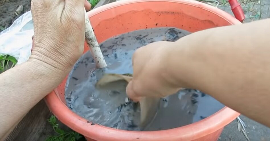 Раствор из золы и соли. Зола в воде. Раствор с золой для печи. Солевой раствор для помидор. Фото соли золы.