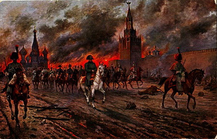 Виктор Мазуровский, "Москва в огне"